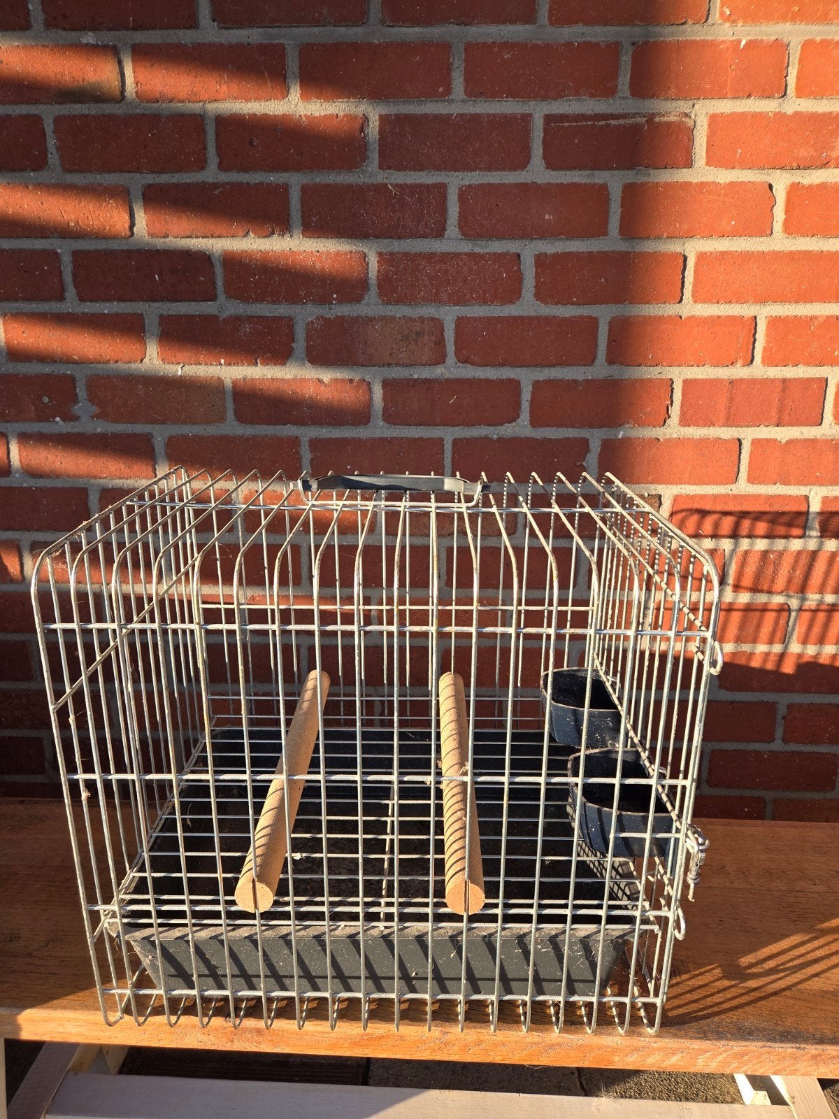 Cage de transport, Enlèvement, Comme neuf, Métal, Cage à oiseaux
