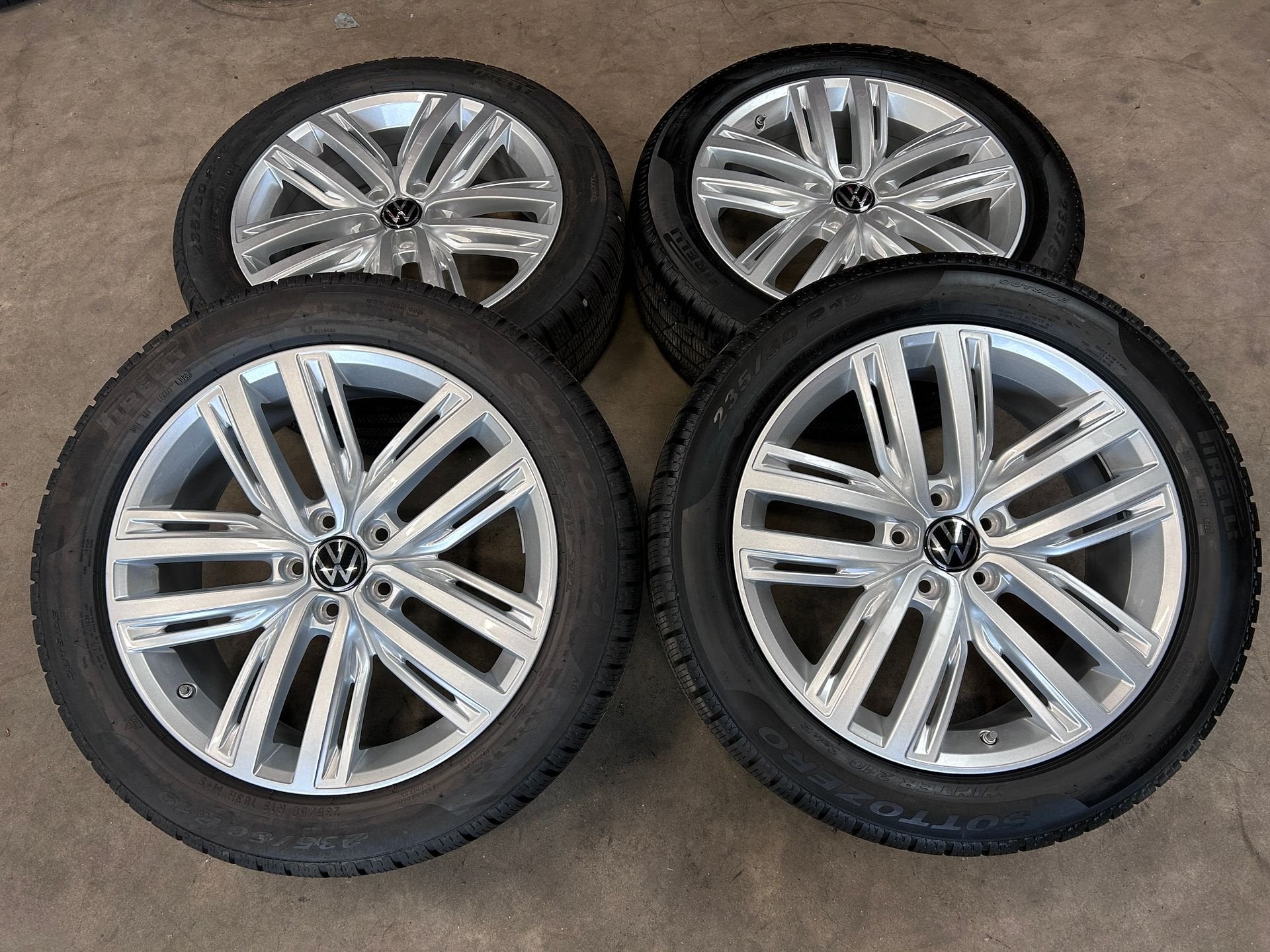 19 inch Auckland velgen + winterbanden Volkswagen Tiguan, Pneus et Jantes, Pneus hiver, Véhicule de tourisme, -