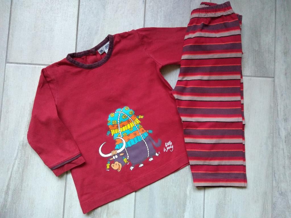 ✿ M74 - Woody pyjama thema mamoet, Enfants & Bébés, Vêtements de bébé | Taille 74, Enlèvement ou Envoi, Vêtements de nuit ou Sous-vêtements