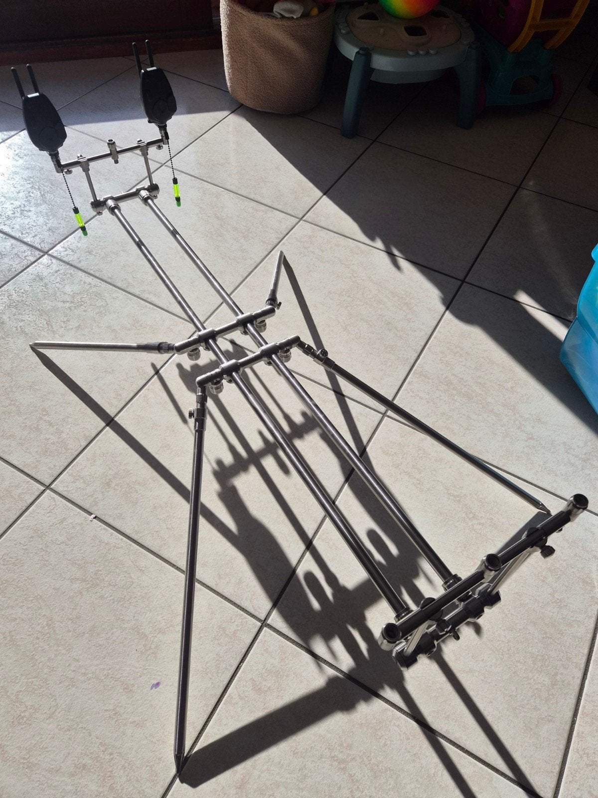 pêche carpe, Watersport en Boten, Ophalen, Zo goed als nieuw, Complete set