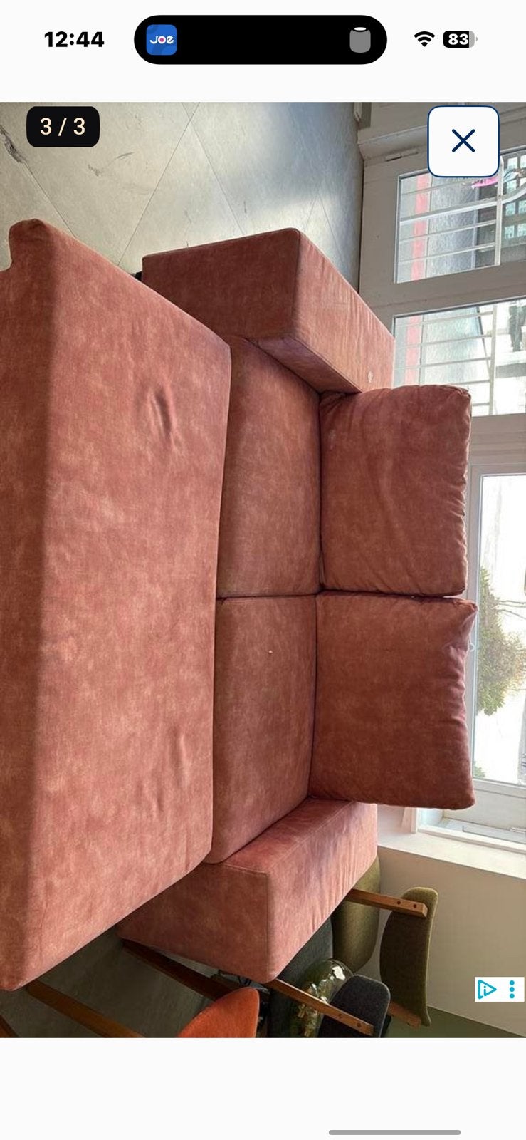 2 persoonszetel, Huis en Inrichting, Ophalen, Gebruikt, 150 tot 200 cm, Tweepersoons