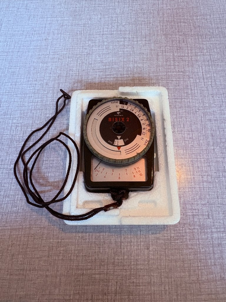 Gossen Bisix 2 lichtmeter - Compleet in originele doos, Enlèvement, Comme neuf, Posemètre