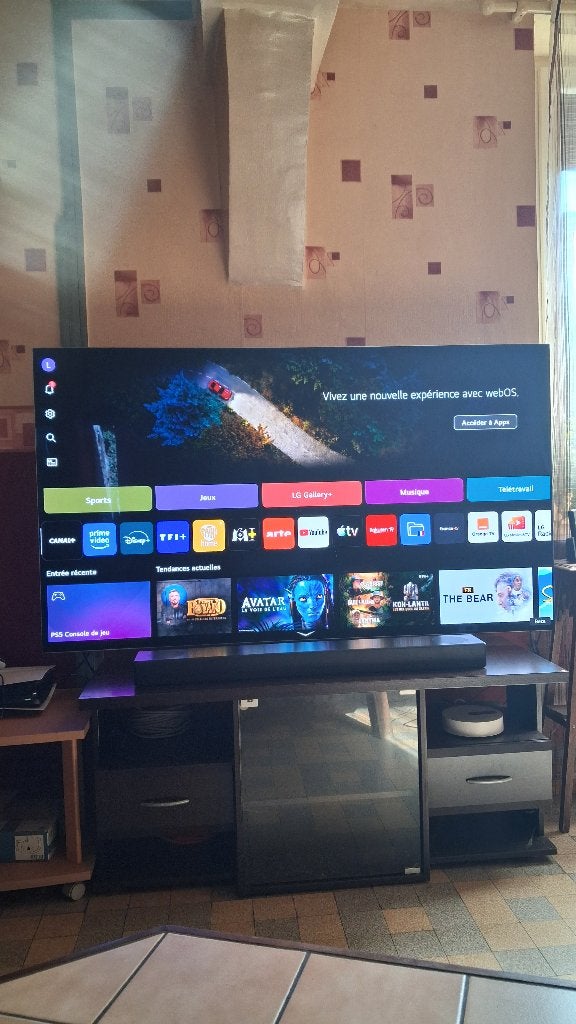 vend tv lg oled evo g5 65 pouce, Audio, Tv en Foto, Televisies, Ophalen, Zo goed als nieuw, 100 cm of meer, 4k (UHD)