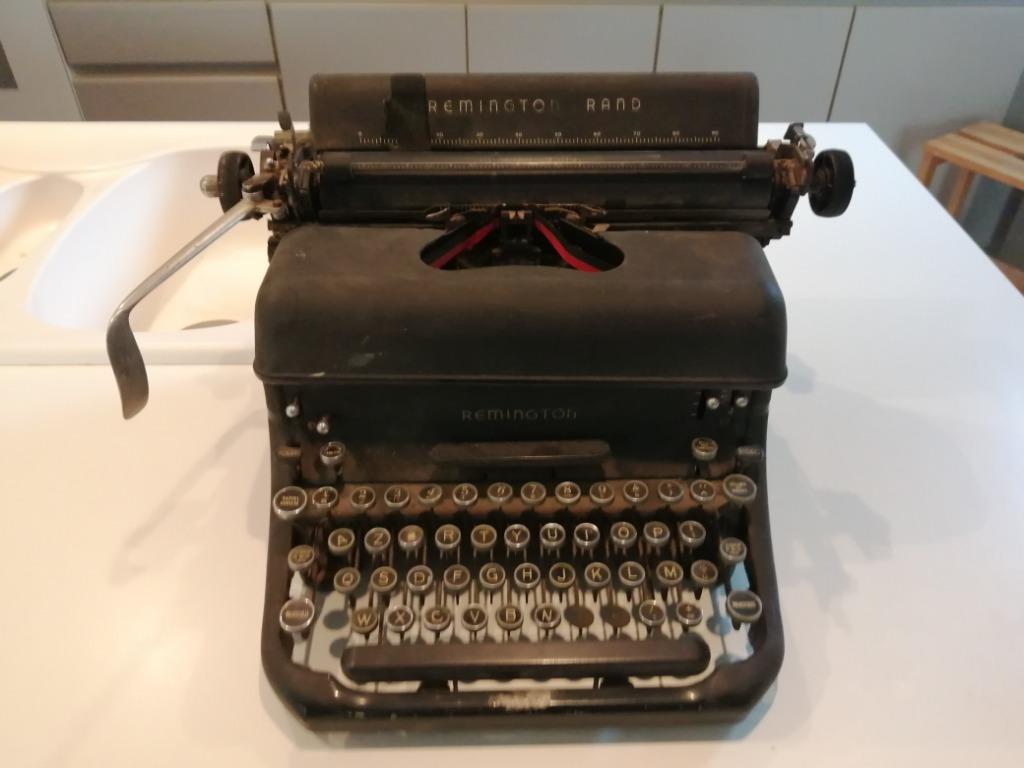 Typemachine Vintage Remington, Antiek en Kunst, Ophalen