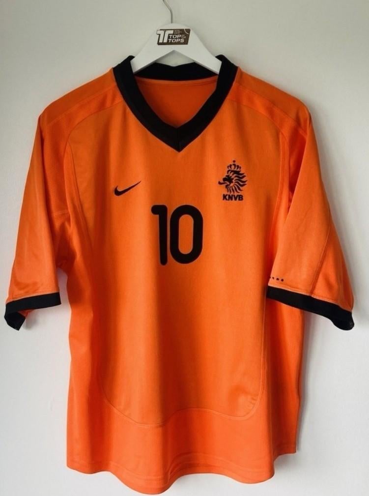Nederlands elftal Bergkamp Voetbalshirt EK 2000, Verzenden, Zo goed als nieuw