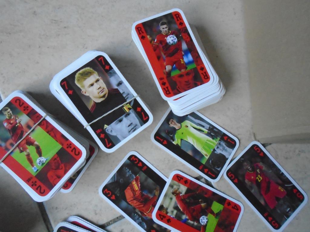 KAARTEN/KAARTSPELLEN"LEEF MEE MET DE RODE DUIVELSI”, Ophalen of Verzenden, Zo goed als nieuw, Losse kaart