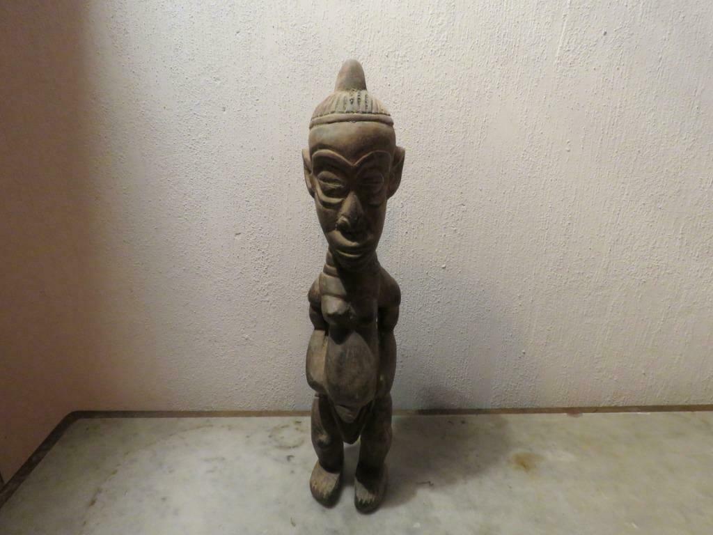 Statue africaine Luba Zaïre, Enlèvement ou Envoi