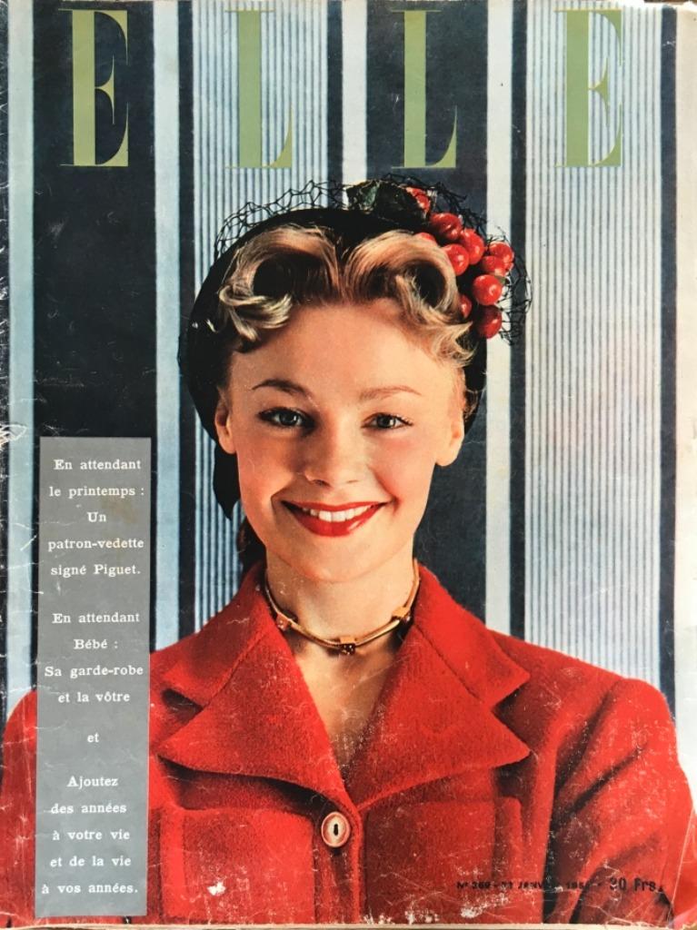 Elle France - 22 Janvier 1951 - Januari 1951, Boeken, Verzenden, Gelezen, Damesbladen