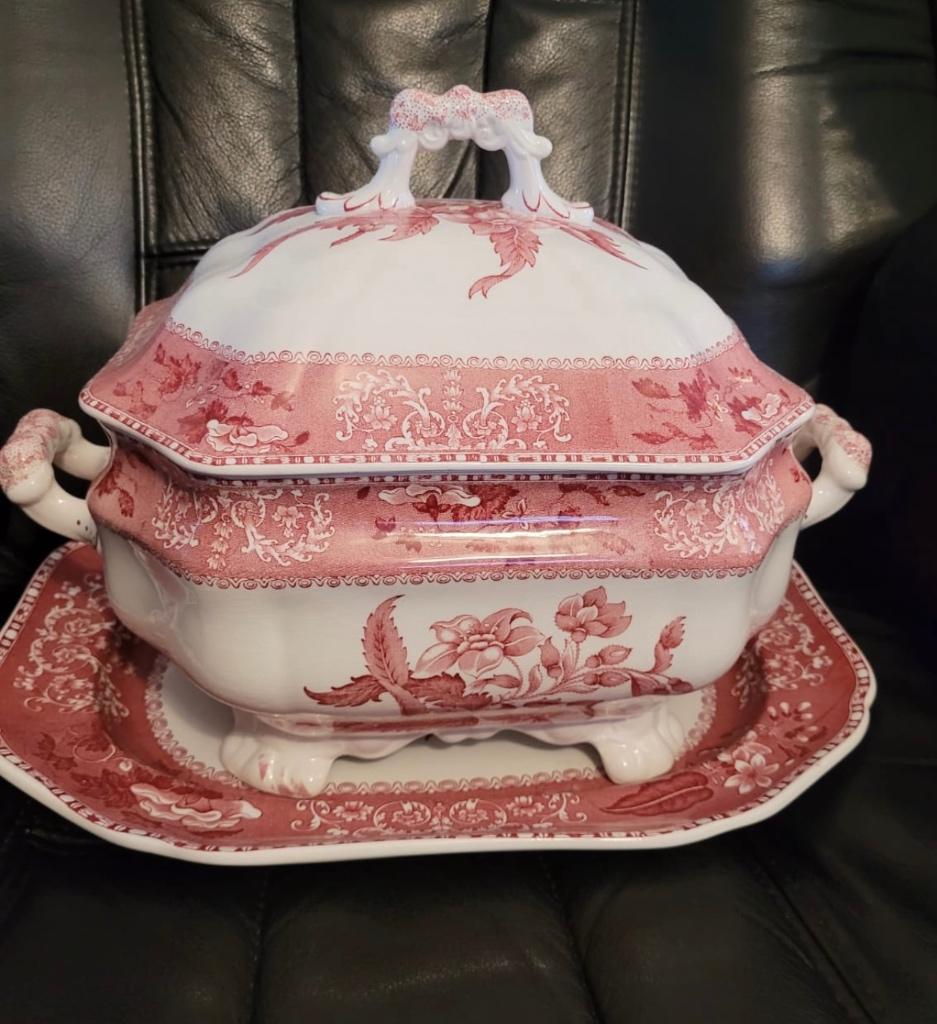 SPODE England soepterrine met dienblad, Enlèvement ou Envoi