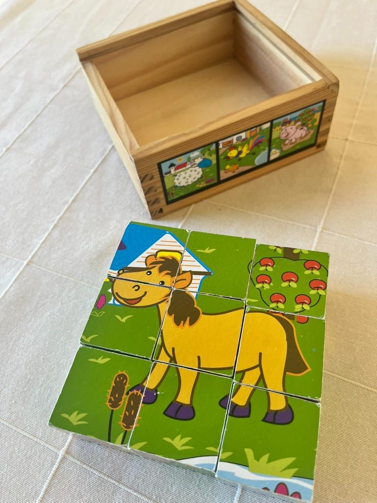 Blokpuzzel, Ophalen