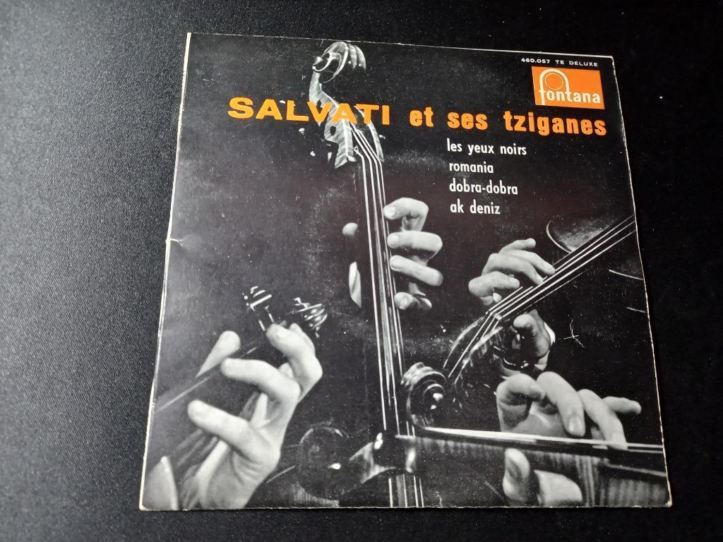 Salvati Et Ses Tziganes ‎– Les Yeux Noirs - Ep '7, Cd's en Dvd's, Vinyl Singles, Ophalen of Verzenden, Gebruikt, Wereldmuziek