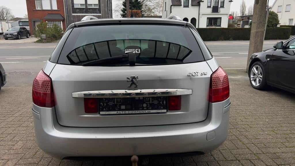 Peugeot 407 1.6 HDI EXPORT, Autos, Argent ou Gris, Achat, Entreprise, Boîte manuelle