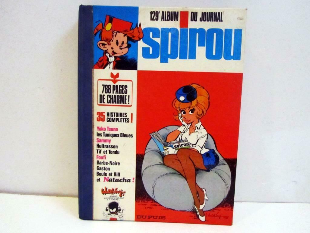 Album Vintage du Journal Spirou #129 (1973) Editions Dupuis, Ophalen of Verzenden, 1960 tot 1980, Krant