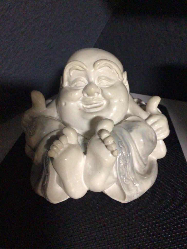 Bouddha beeldje, Ophalen of Verzenden, Zo goed als nieuw