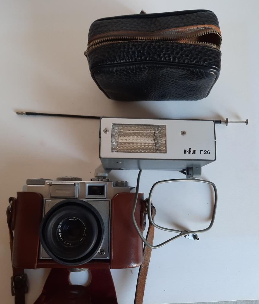Appareil Photo ZEISS IKON CONTINA PRONTOR + Flash et étuis, TV, Hi-fi & Vidéo, Appareils photo analogiques, Utilisé, Autres Marques