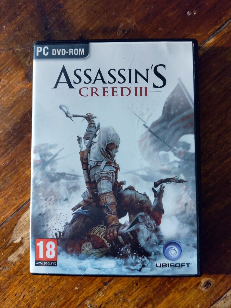 Assassin's Creed III PC Game, Avontuur en Actie, Gebruikt, Vanaf 18 jaar, 1 speler