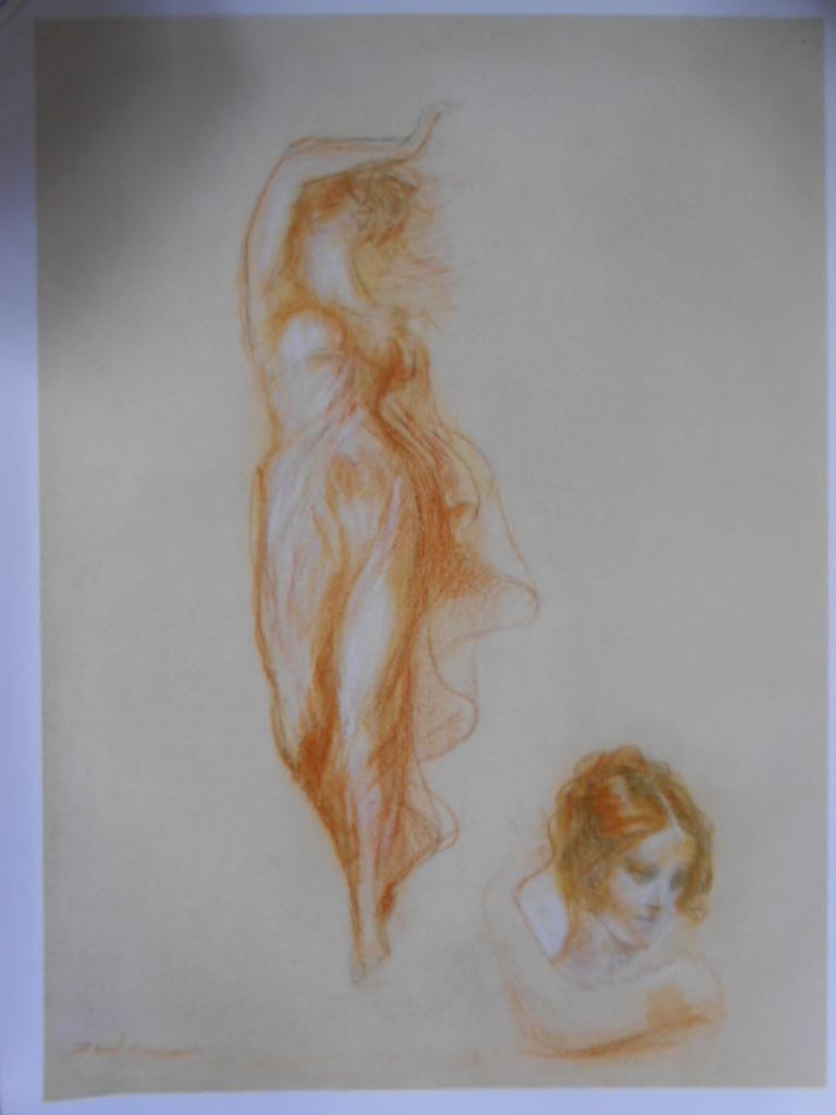 poster Dancer Isolda Hermes de Fonseca 38xx 51 prijs 10€, Antiek en Kunst, Ophalen of Verzenden
