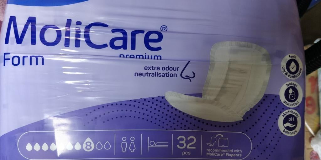 Incontinentie materiaal (3 voor 60€ samen of 1 voor 20€), Ophalen