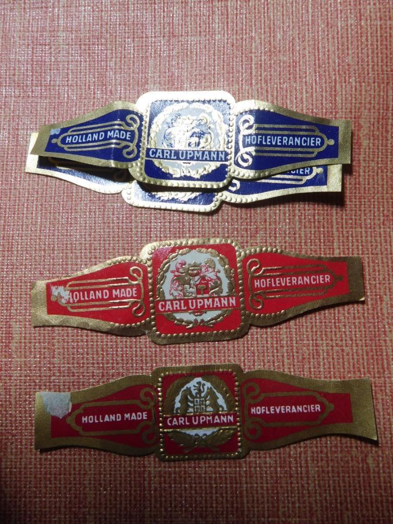 bagues de cigare fabricant Carl Upmann, Enlèvement ou Envoi, Utilisé, Bagues de cigare