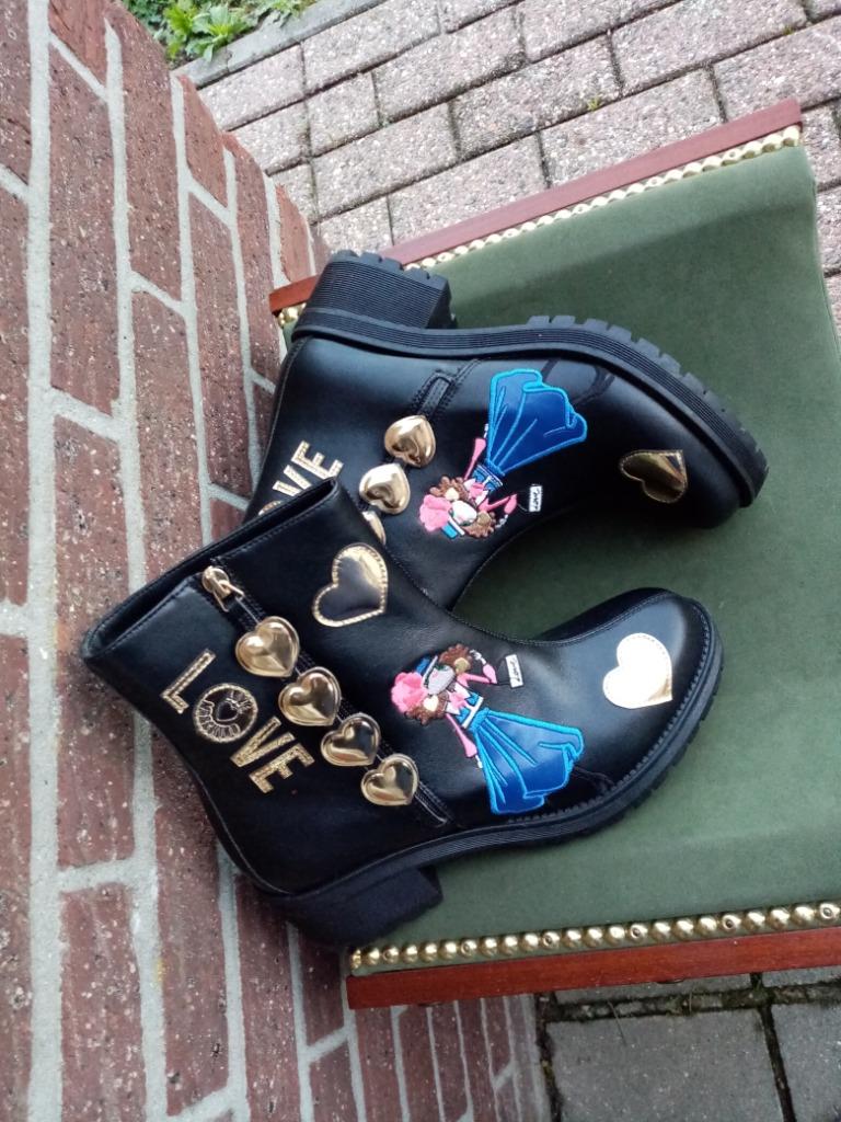 Dames boots Mt41 MOSCHINO, Kleding | Dames, Schoenen, Zwart, Lage of Enkellaarzen, Nieuw, Moschino
