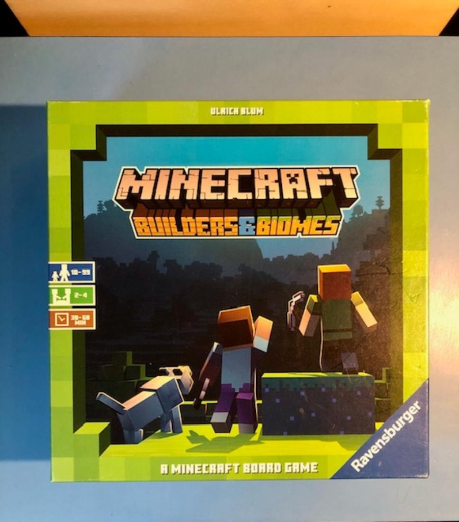 Bordspel Minecraft Ravensburger, Kinderen en Baby's, Ophalen of Verzenden, Gebruikt, Bouwen