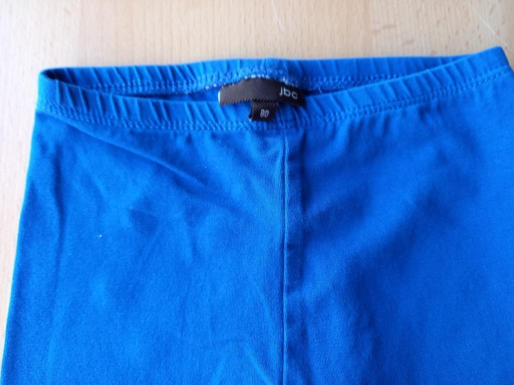 Nieuwstaat, blauwe legging JBC met knopjes onderaan, maat 80, Kinderen en Baby's, Babykleding | Maat 80, Broekje, Meisje, JBC
