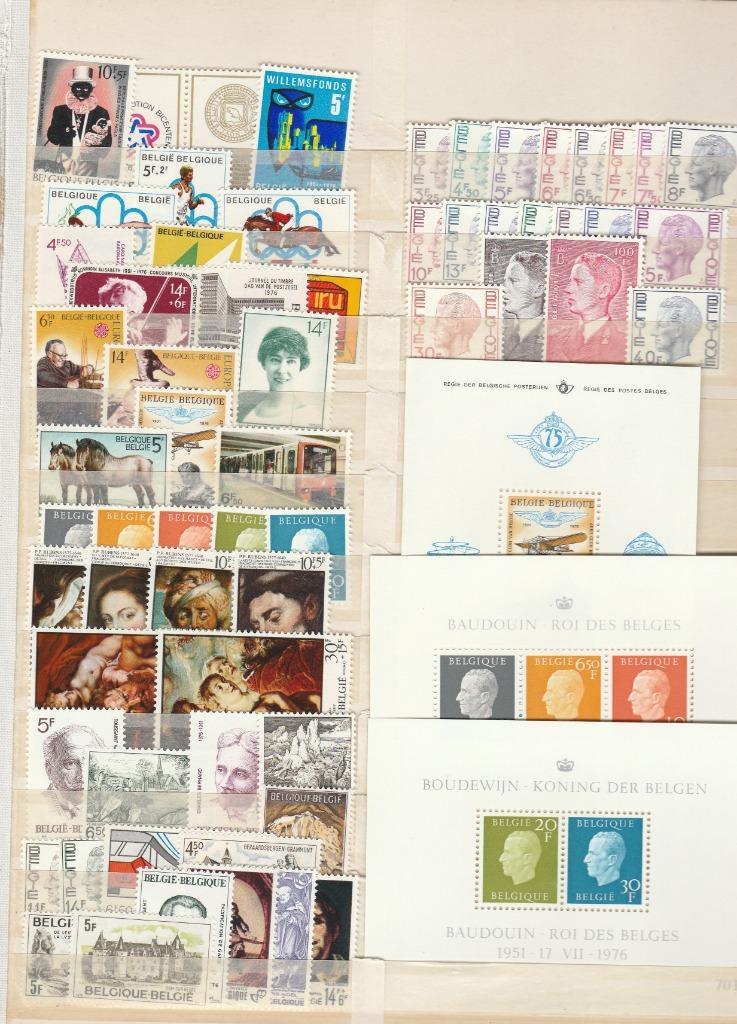 Postzegels : België 1976 Postfris., Sans timbre, Neuf, Non oblitéré, Enlèvement