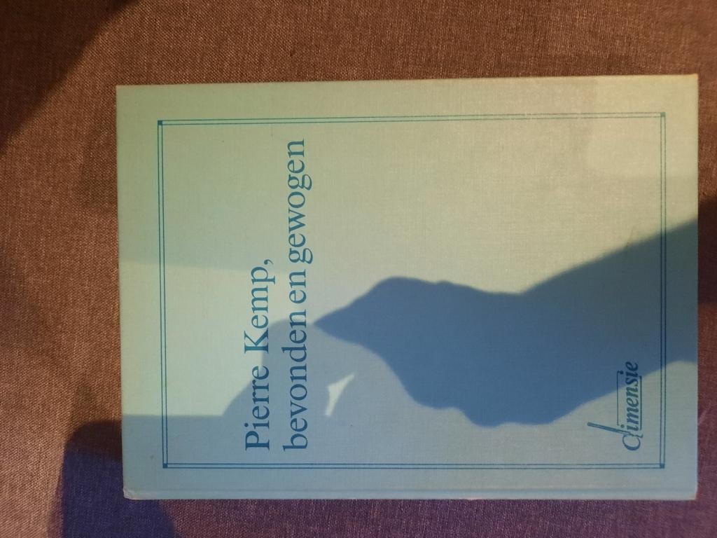 Pierre kemp  289 pagina's, Boeken, Ophalen of Verzenden