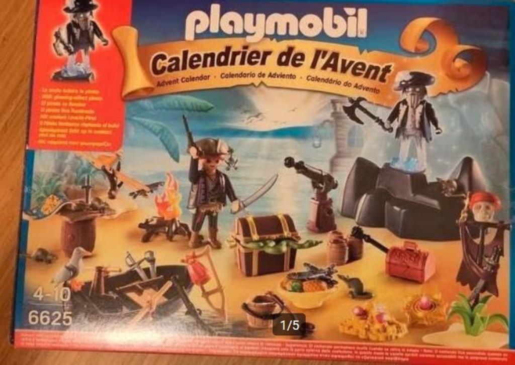 Playmobil 6625 Calendrier de l'Avent Île aux pirates, Enfants & Bébés, Jouets | Playmobil, Enlèvement, Comme neuf, Ensemble complet