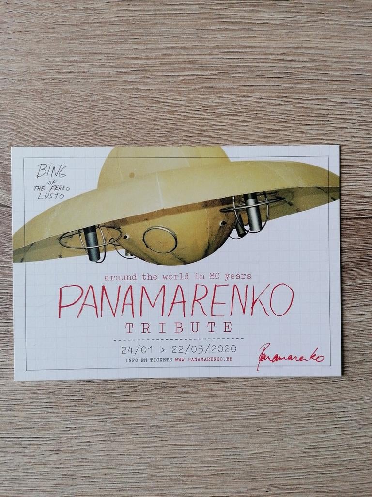 Artcard Panamarenko Nieuw, Verzamelen, Ophalen