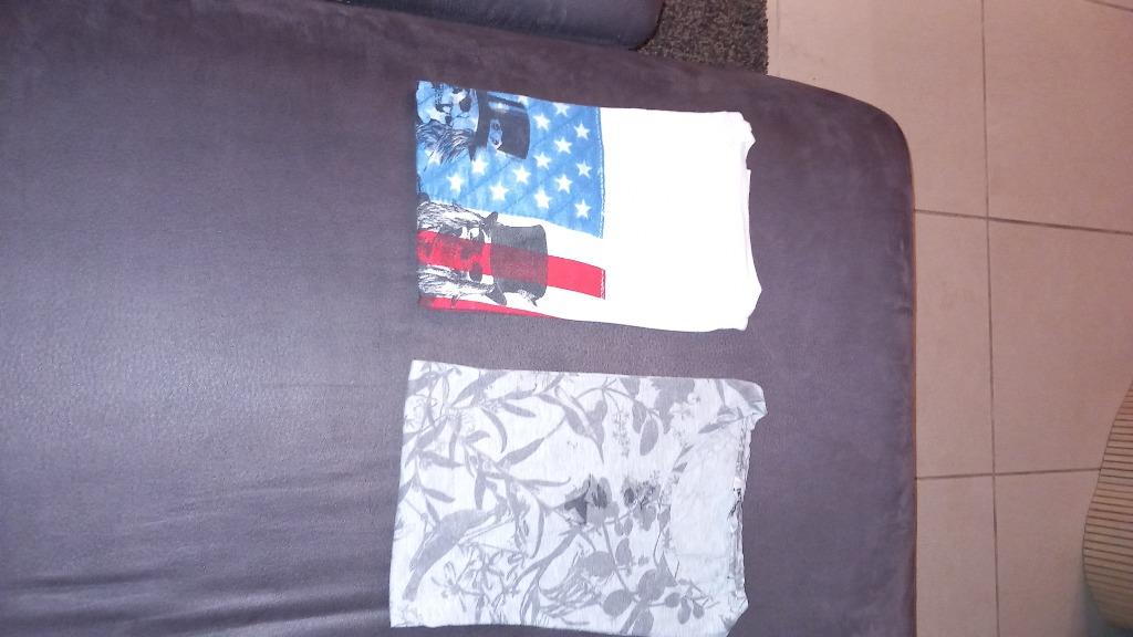 Lot de 2 t-shirts, Enlèvement, Porté, Autre
