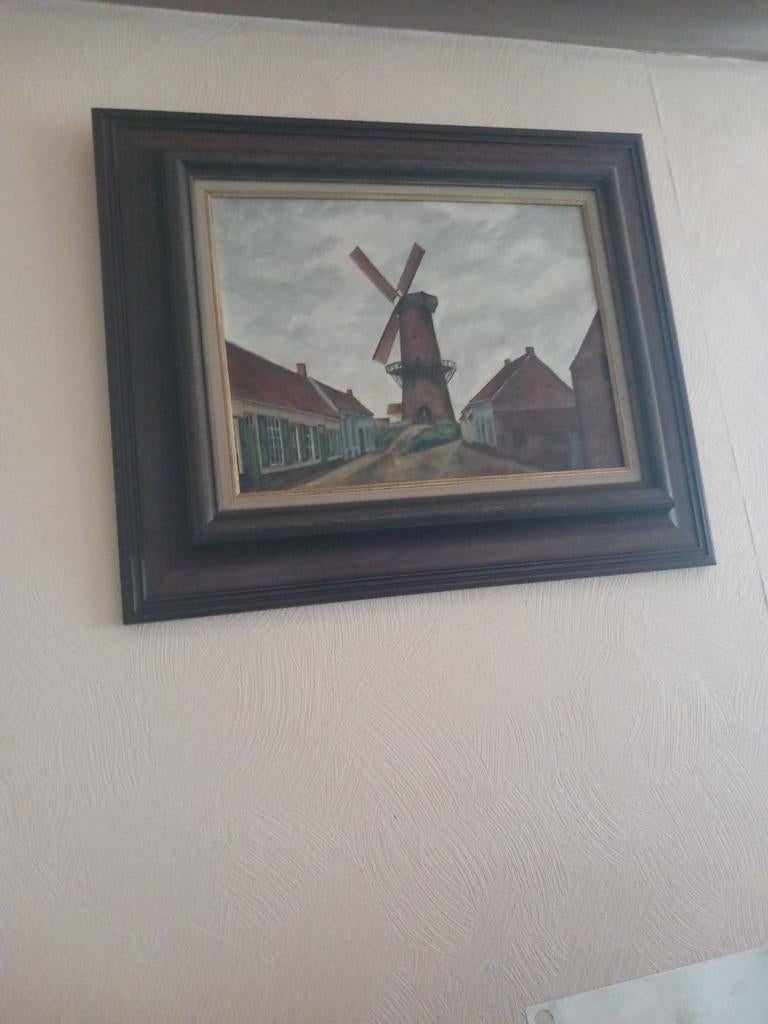 Schilderij van Gilson. L, Antiquités & Art, Enlèvement