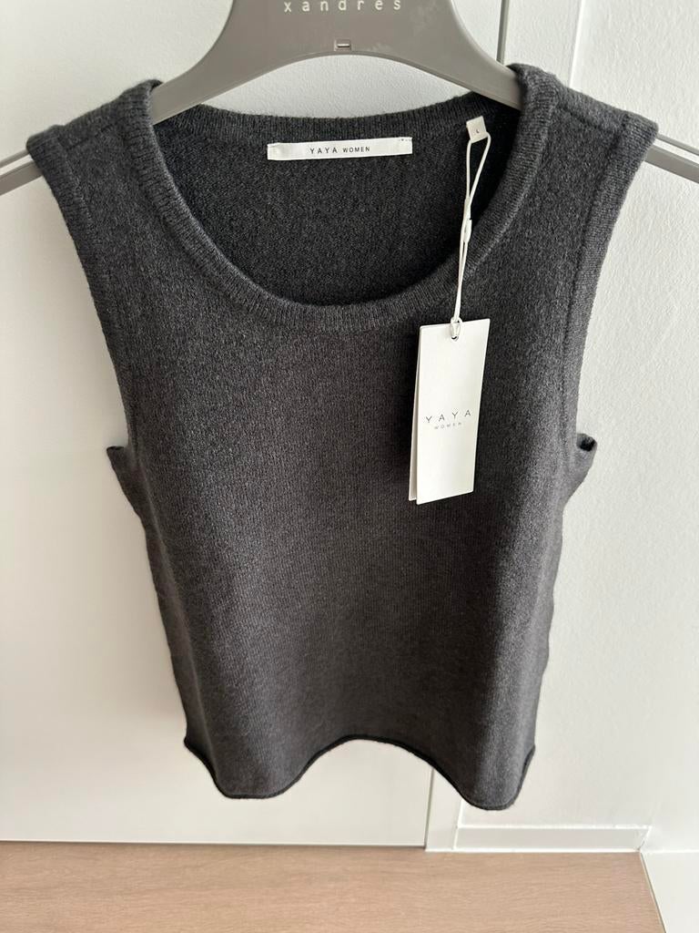 Nieuwe grijze top YaYa, Kleding | Dames, Maat 42/44 (L), Nieuw, Ophalen of Verzenden, Yaya