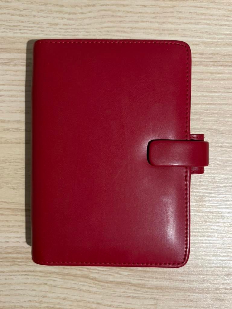 Filofax Metropol A5 agenda rood leer, Diversen, Agenda's, Ophalen, Nieuw
