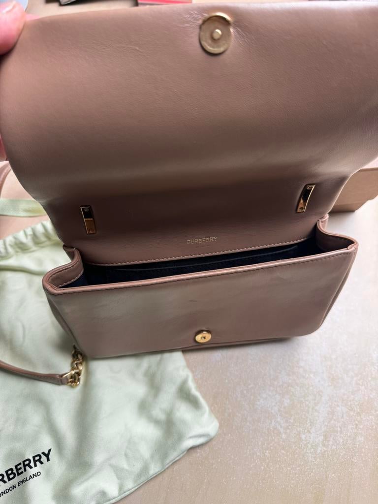 Sac á mains, Autres marques, Cuir, Enlèvement ou Envoi, Beige