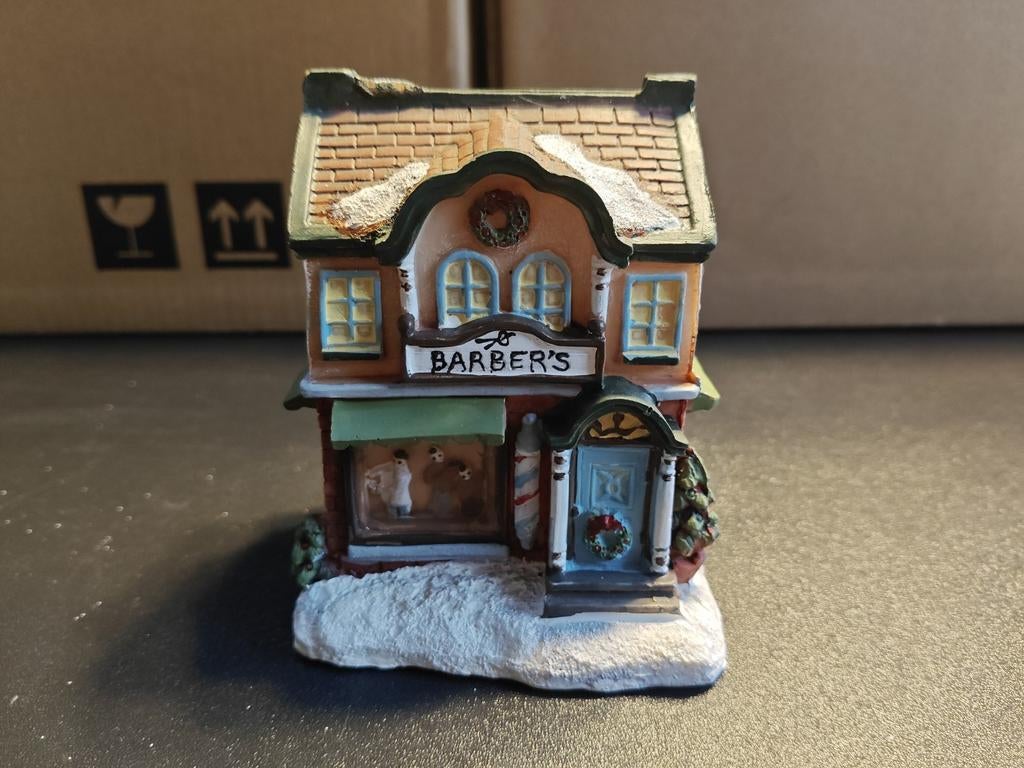 Kerst huisje kapper, Diversen, Ophalen of Verzenden