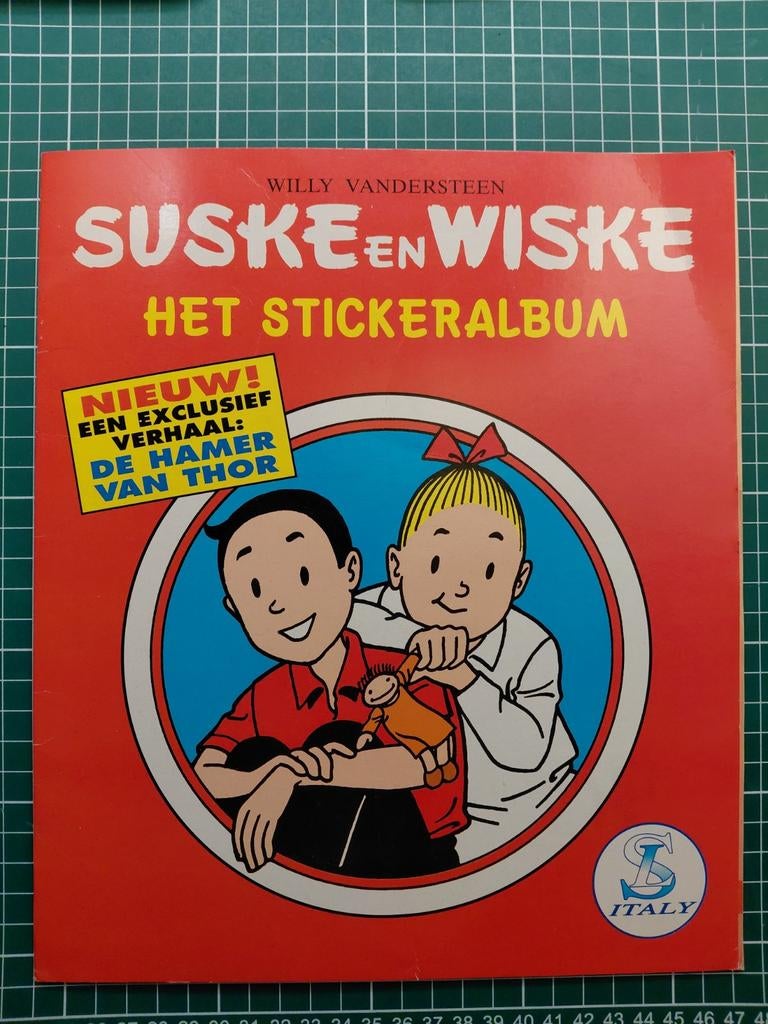 Stickeralbum suske en wiske, Boeken, Ophalen of Verzenden