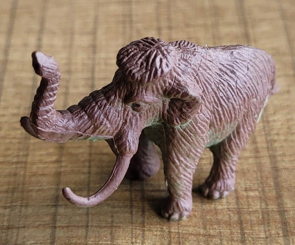 Miniatuurfiguurtje: mammoet, Verzamelen, Ophalen of Verzenden, Gebruikt