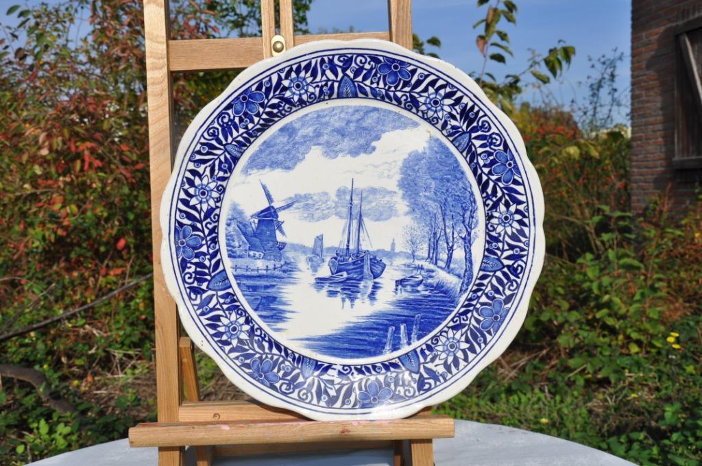 plat mural boch delft  (59), Antiquités & Art, Enlèvement ou Envoi