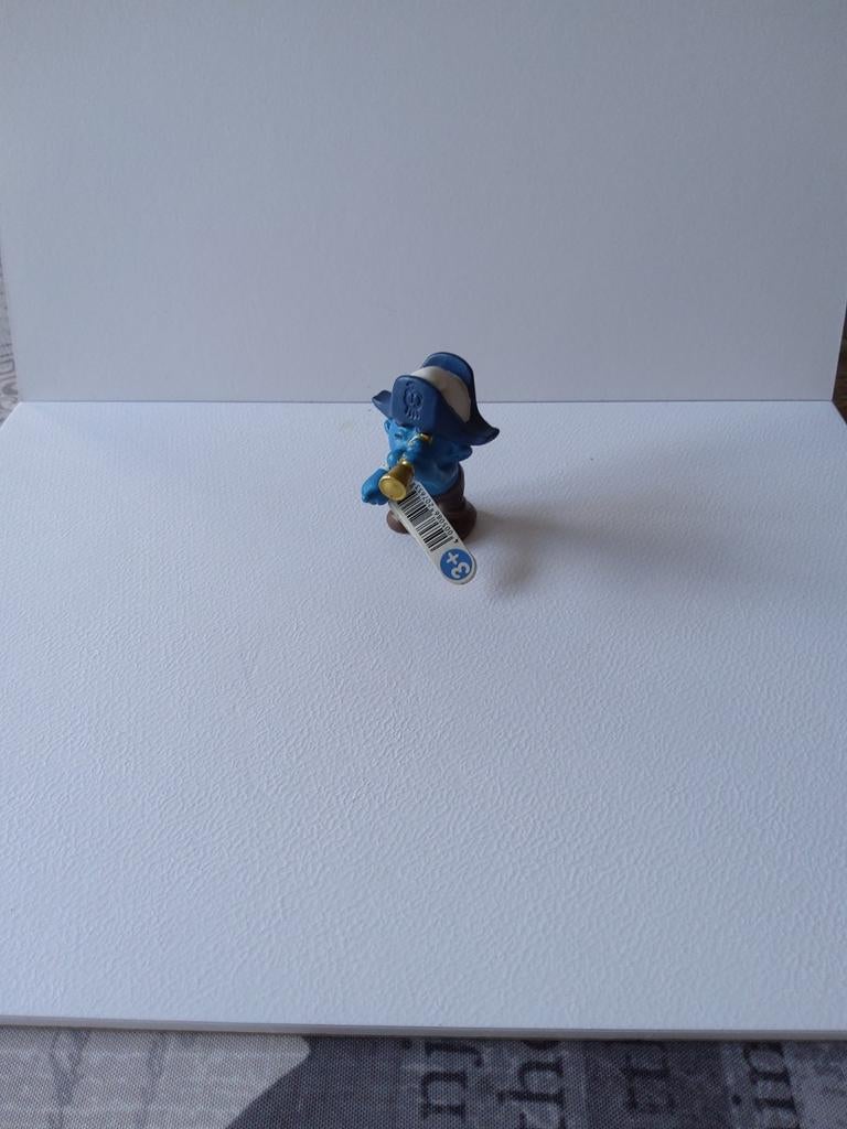 Schtroumpf serie Pirate Vigie avec longue vue, Enlèvement ou Envoi, Comme neuf, Poupée, Figurine ou Peluche