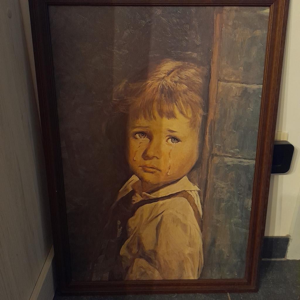Kader, Ophalen, Gebruikt, Schilderij