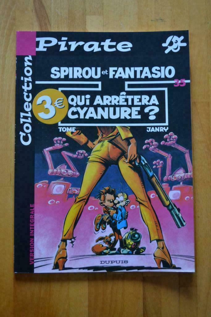 BD  Spirou et Fantasio 35 : Qui arrêtera Cyanure ?, Livres, Enlèvement ou Envoi, Une BD, Utilisé, Tome & Janry