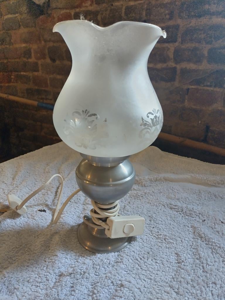 tinnen lamp, Ophalen