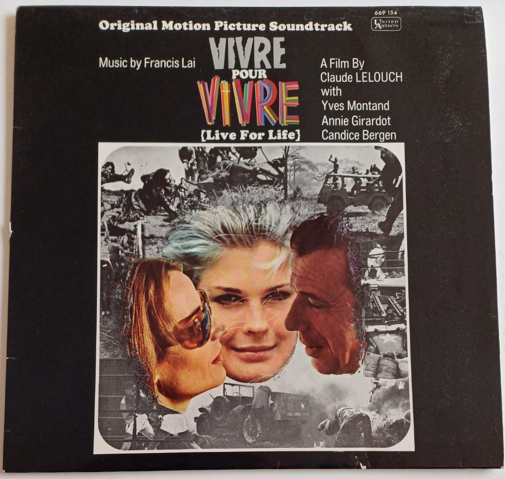 LP OST Vivre Pour Vivre, Francis Lai, Claude Lelouch, Ophalen of Verzenden, Gebruikt, 12 inch