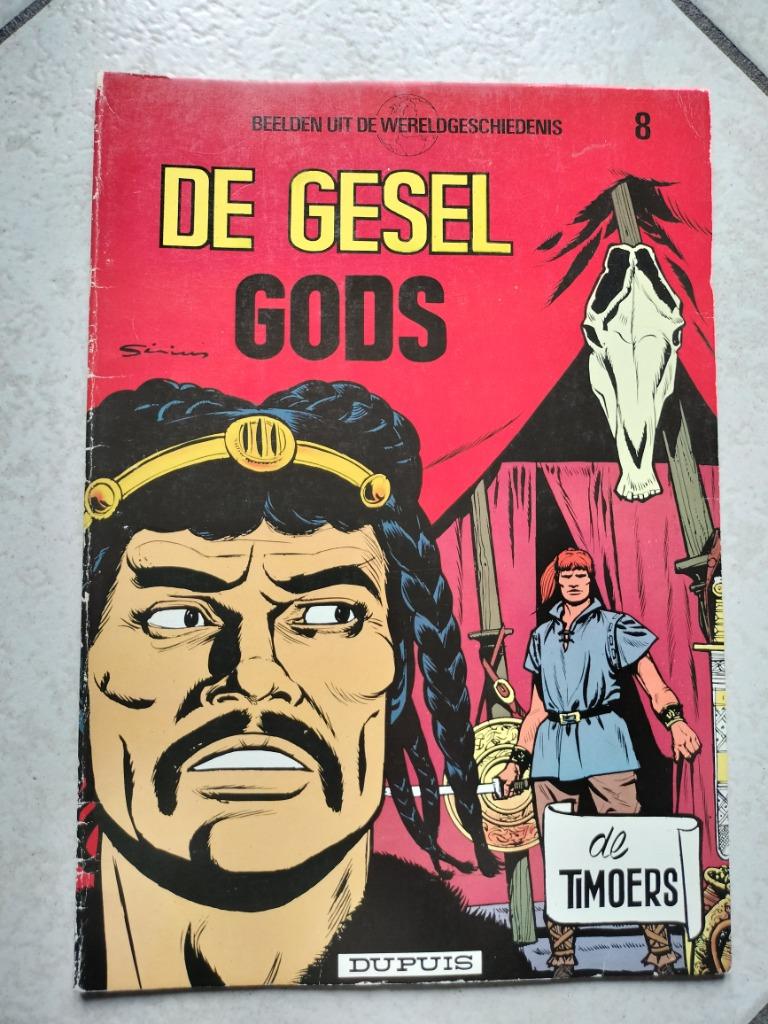 Strip TIMOER 8 - de gesel gods, Boeken, Stripverhalen, Eén stripboek, Ophalen of Verzenden, Gelezen