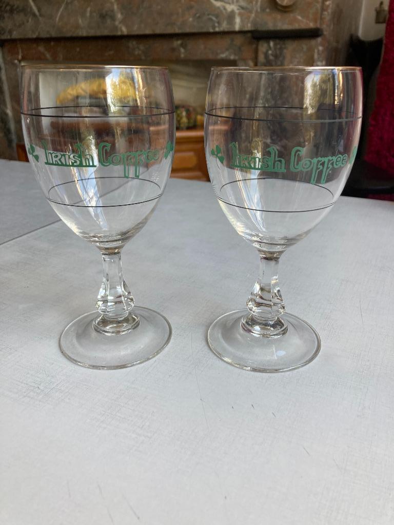 verres à irish coffee, Maison & Meubles, Enlèvement ou Envoi, Comme neuf, Verre