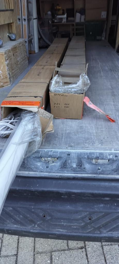 Screens/ zonnewering wit nieuw in doos!! Voor binnen. Somfy, Ophalen, Nieuw, Wit