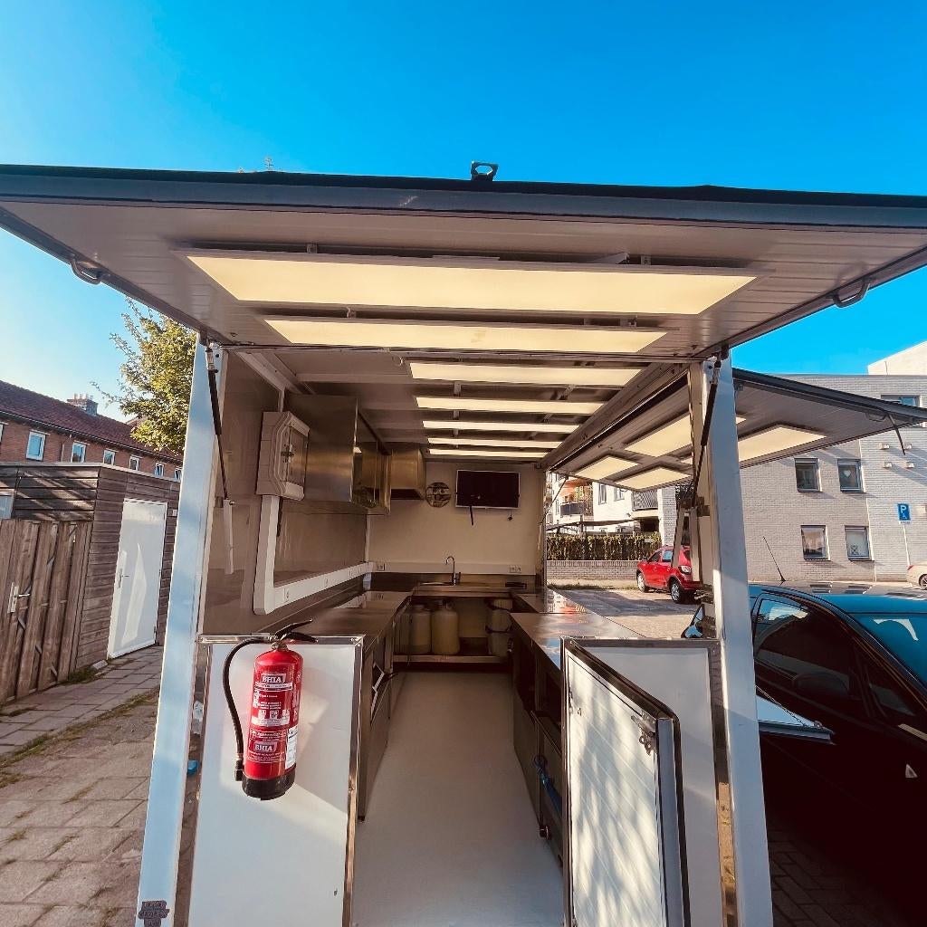 Foodtruck à vendre Renault Master, Autos, Renault, Entreprise, Autre carrosserie, Diesel, Cuir synthéthique