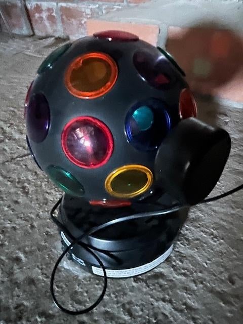 Be Boppin Boogie lights multifunctional disco ball, Muziek en Instrumenten, Ophalen, Zo goed als nieuw, Licht, Kleur