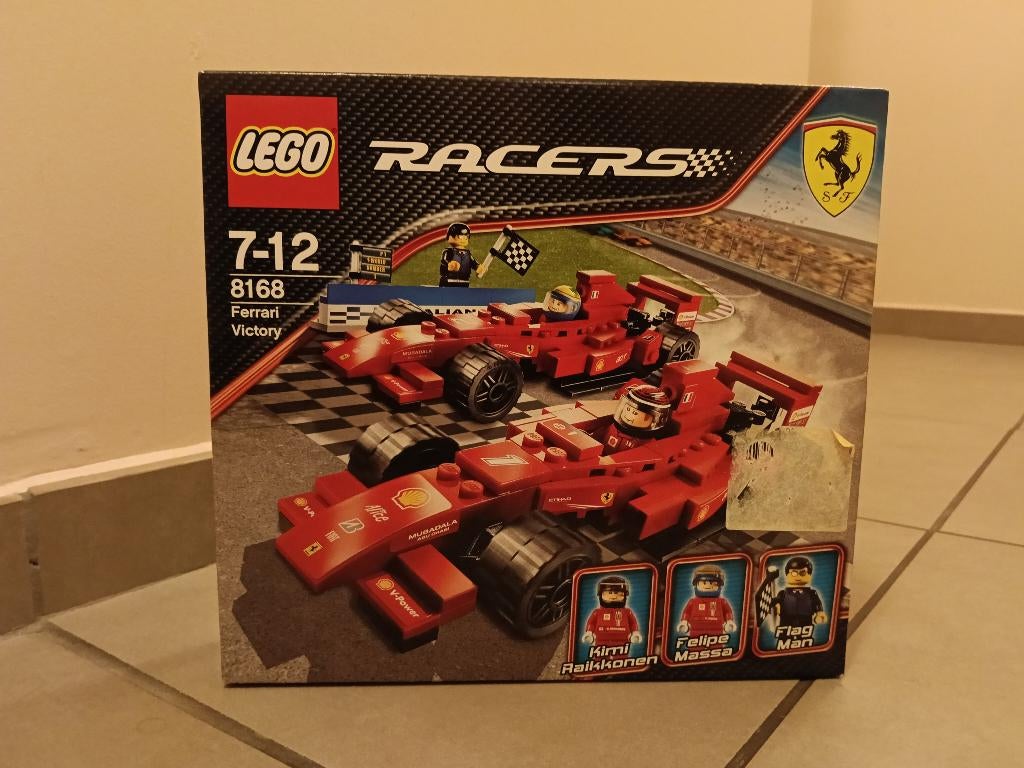 Lego set 8168 Ferrari Victory, Enlèvement ou Envoi, Neuf, Ensemble complet, Lego